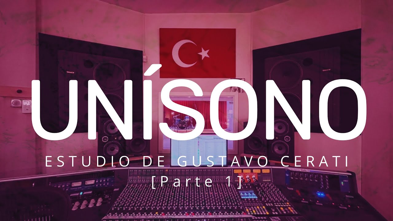 GRABANDO EN UNÍSONO - GUSTAVO CERATI STUDIO (Parte 1)