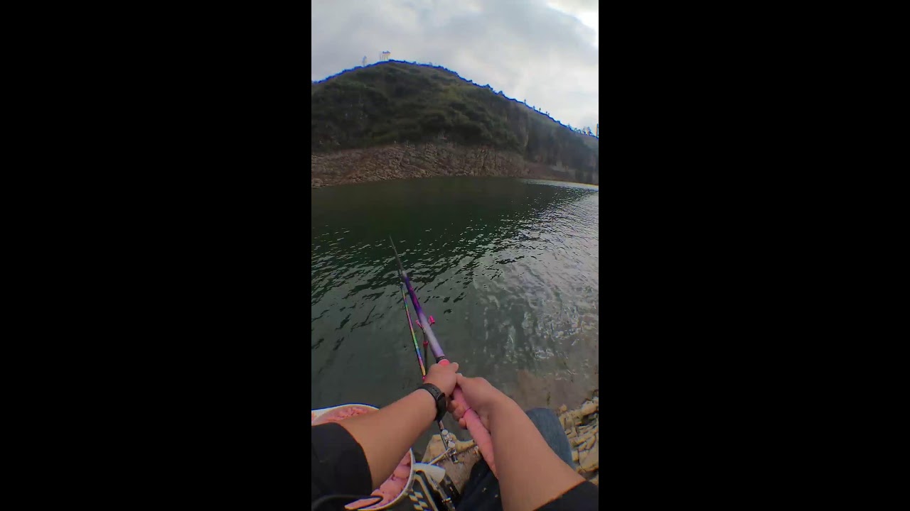 Winter fishing, let's see who can tough it out.