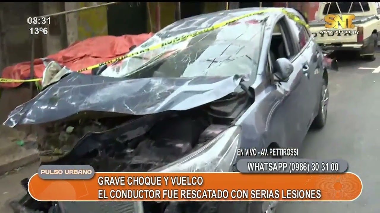 Accidente de tránsito en el Mercado 4