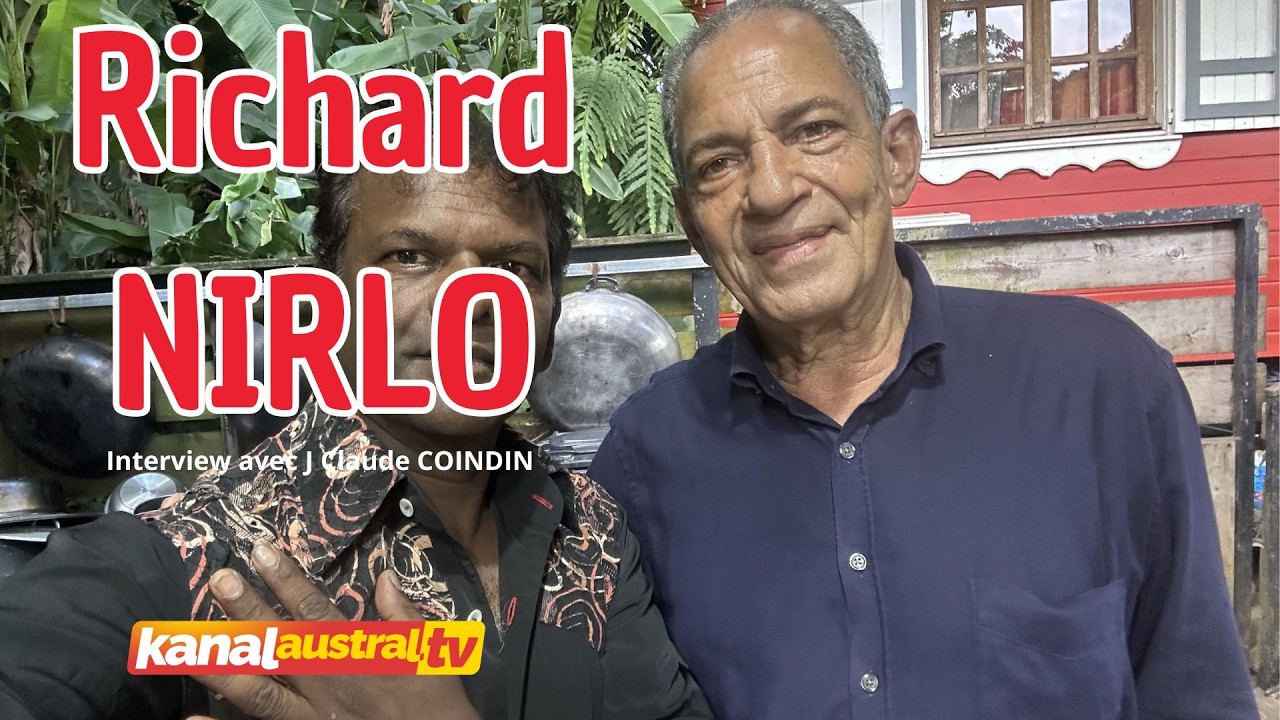 Richard NIRLO, candidat aux municipales de Sainte Marie en interview chez KANAL AUSTRAL.TV