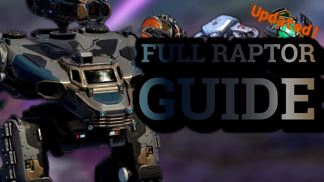 How To Build YOUR RAPTOR! (Updated Raptor Guide) (War Robots)