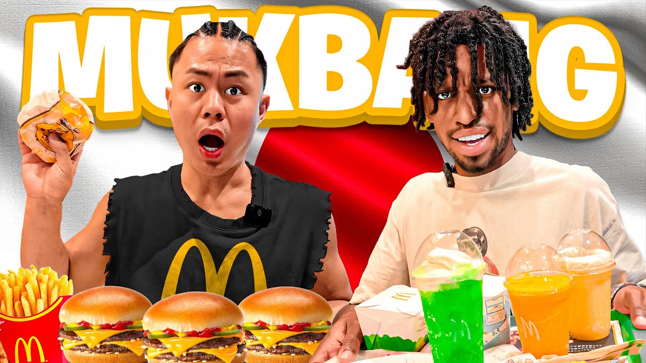 TRYING MCDONALDS IN TOKYO JAPAN FOR THE FIRST TIME!