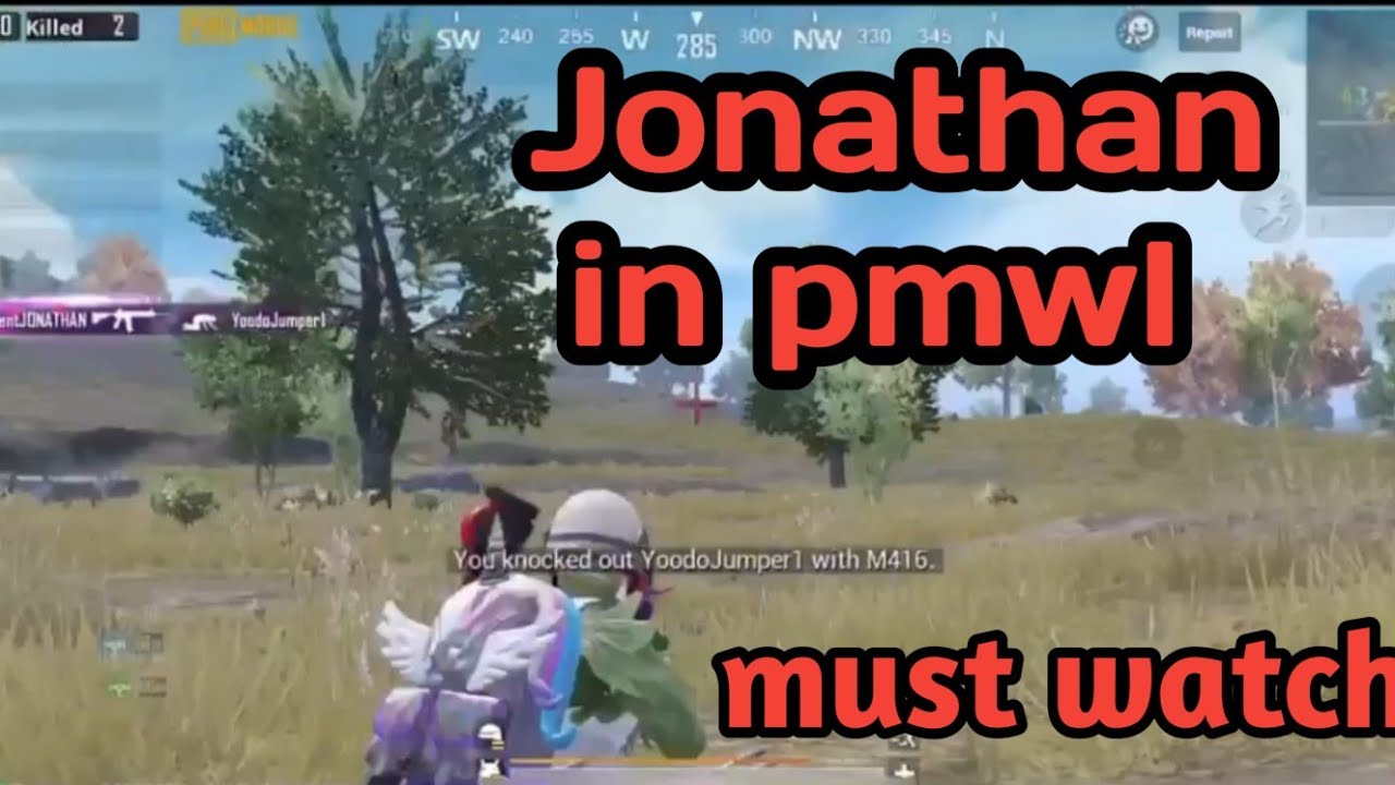 JONATHAN IN PMWL | MONTAGE | PUBGMOBILE |