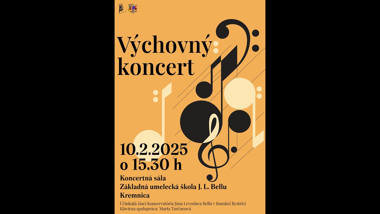 Výchovný koncert Konzervatórium J. L. Bellu v Banskej Bystrici