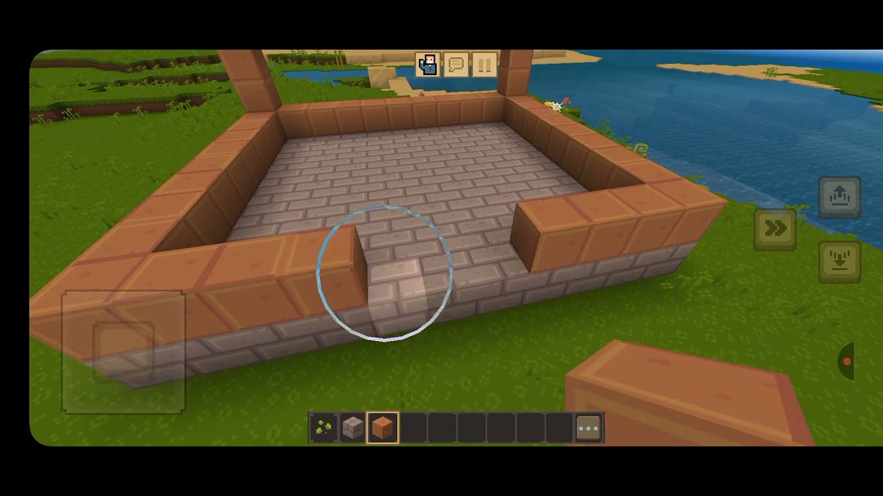Pimeira, part construindo a casa.