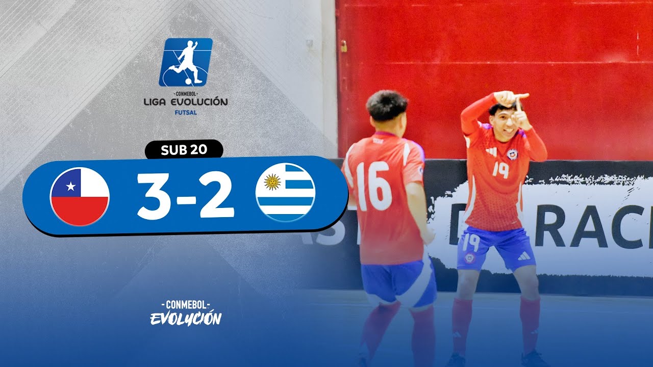 HIGHLIGHTS | CHILE vs. URUGUAY | CONMEBOL LIGA EVOLUCI&Oacute;N FUTSAL ZONA SUR - SUB20