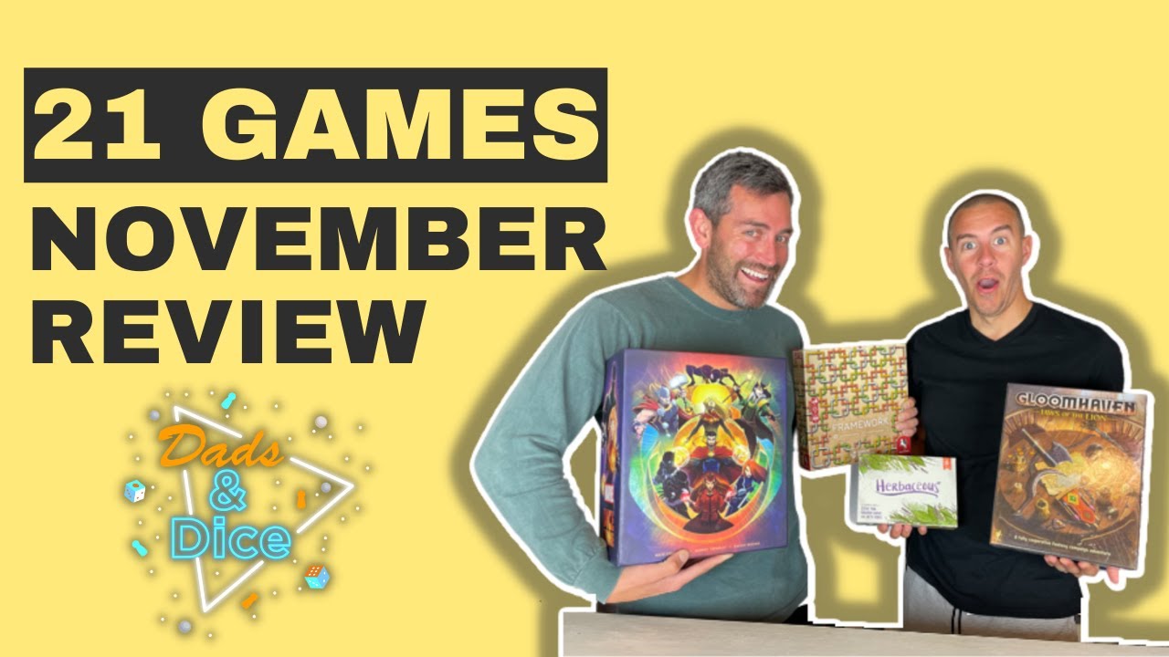 21 Games Reviewed! | November 2022