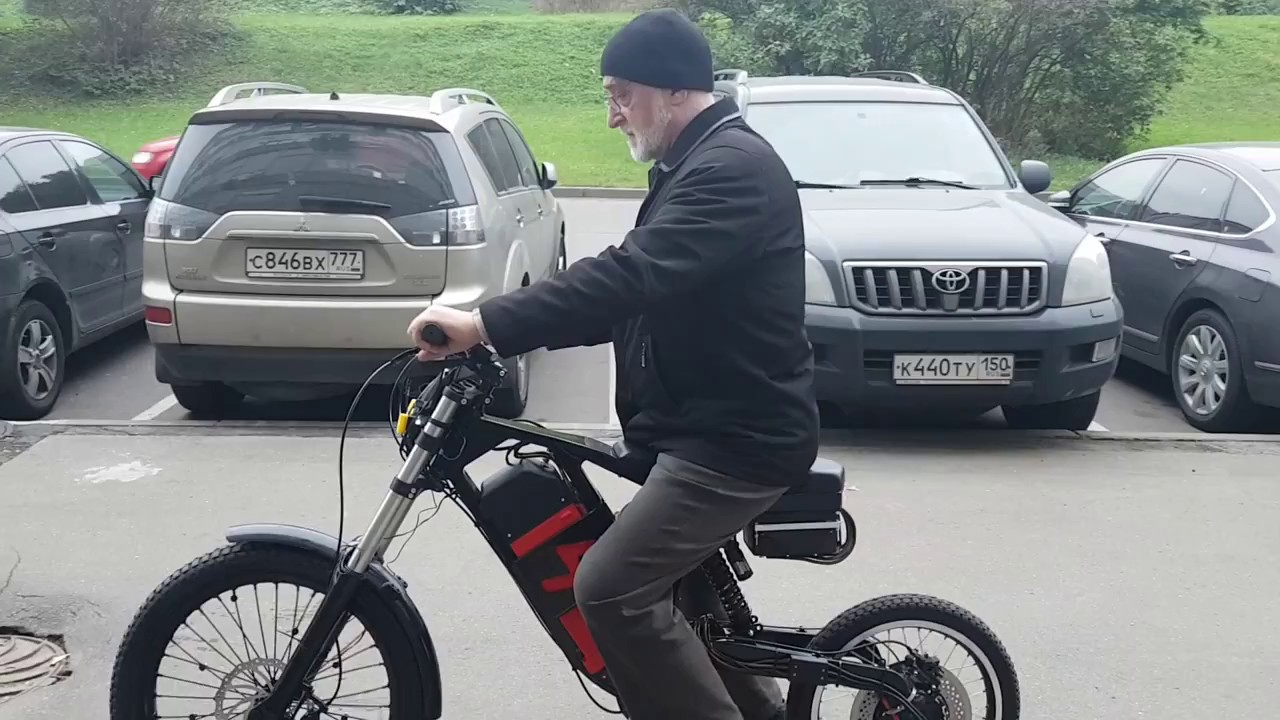 Электробайк Denzel Escort с МК 186 габарита - в процессе настройки
