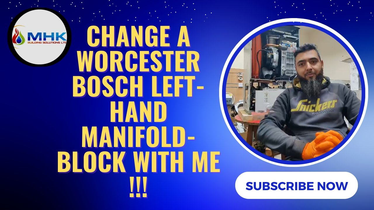 How to Replace a Worcester Bosch Left Side Flow Manifold | Step-by-Step Guide