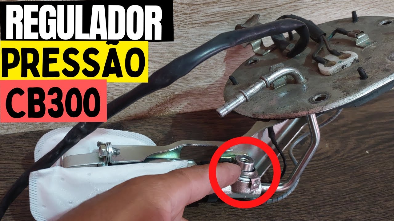 REGULADOR DE PRESSÃO DE COMBUSTÍVEL  DA CB300