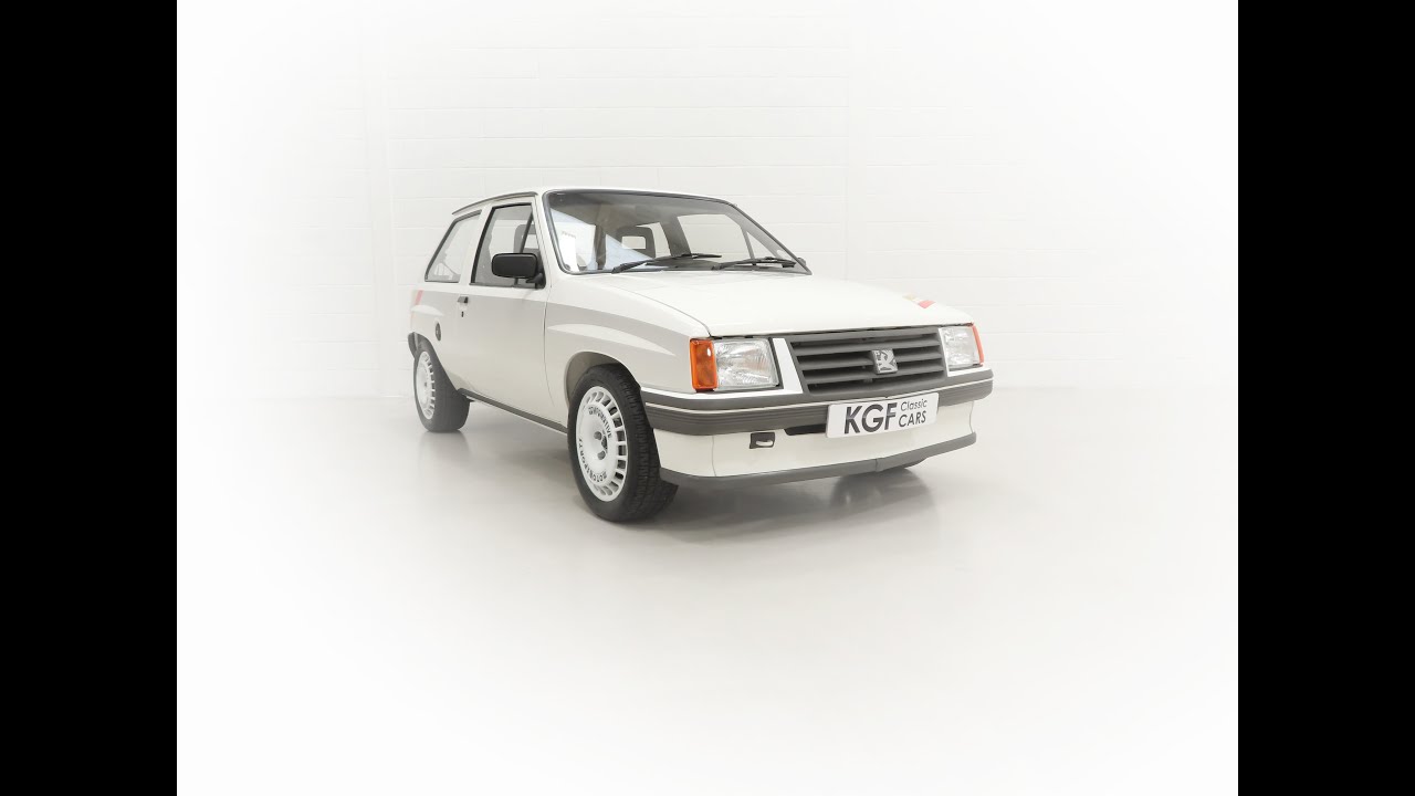 A Stonking Vauxhall Nova Sport in Sublime Condition and Full History - SOLD!