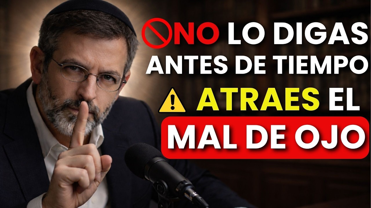NO CUENTES TUS PLANES — PUEDES ATRAER EL MAL DE OJO | El Archivo Judío