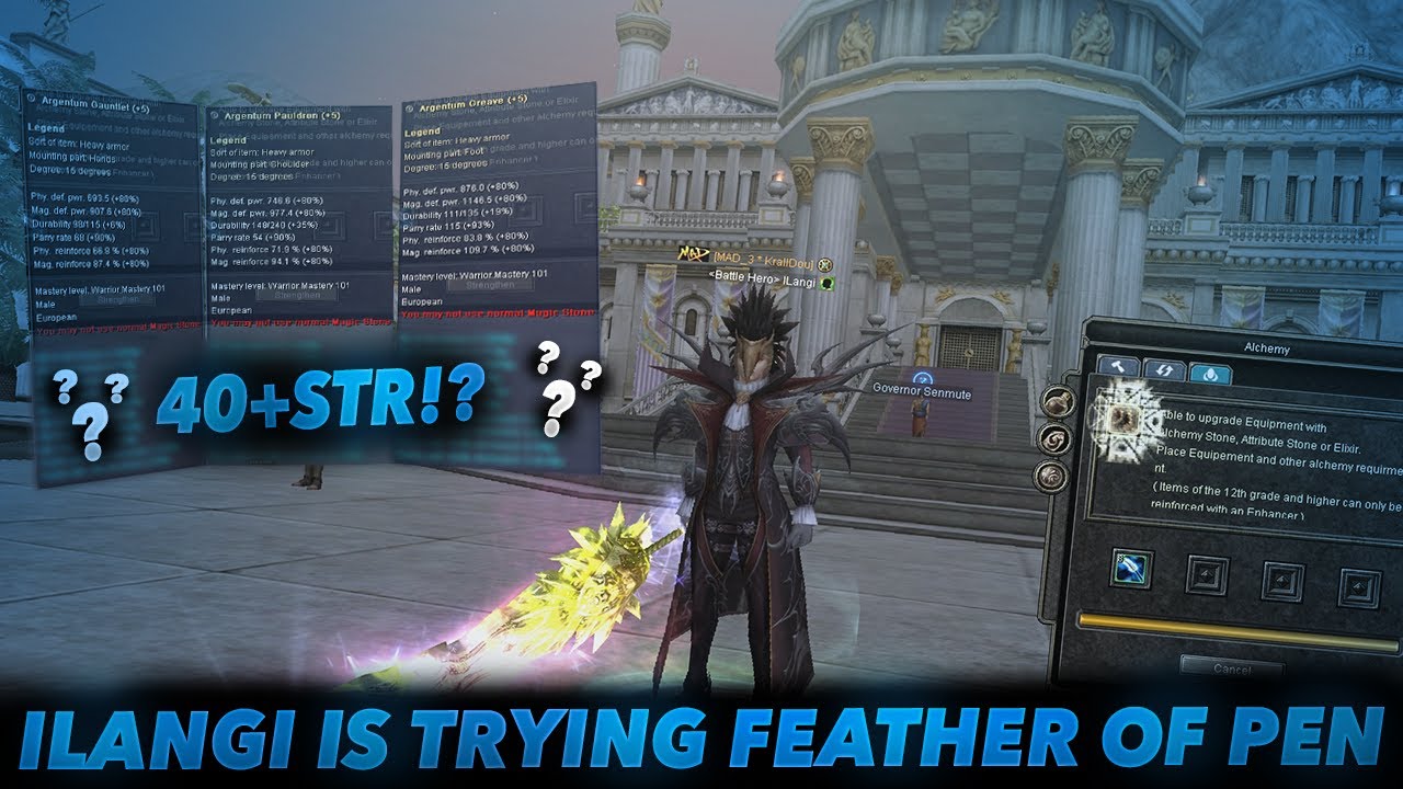 Silkroad Online 2020 - FEATHER OF PEN 40+ STR CHALLENGE!