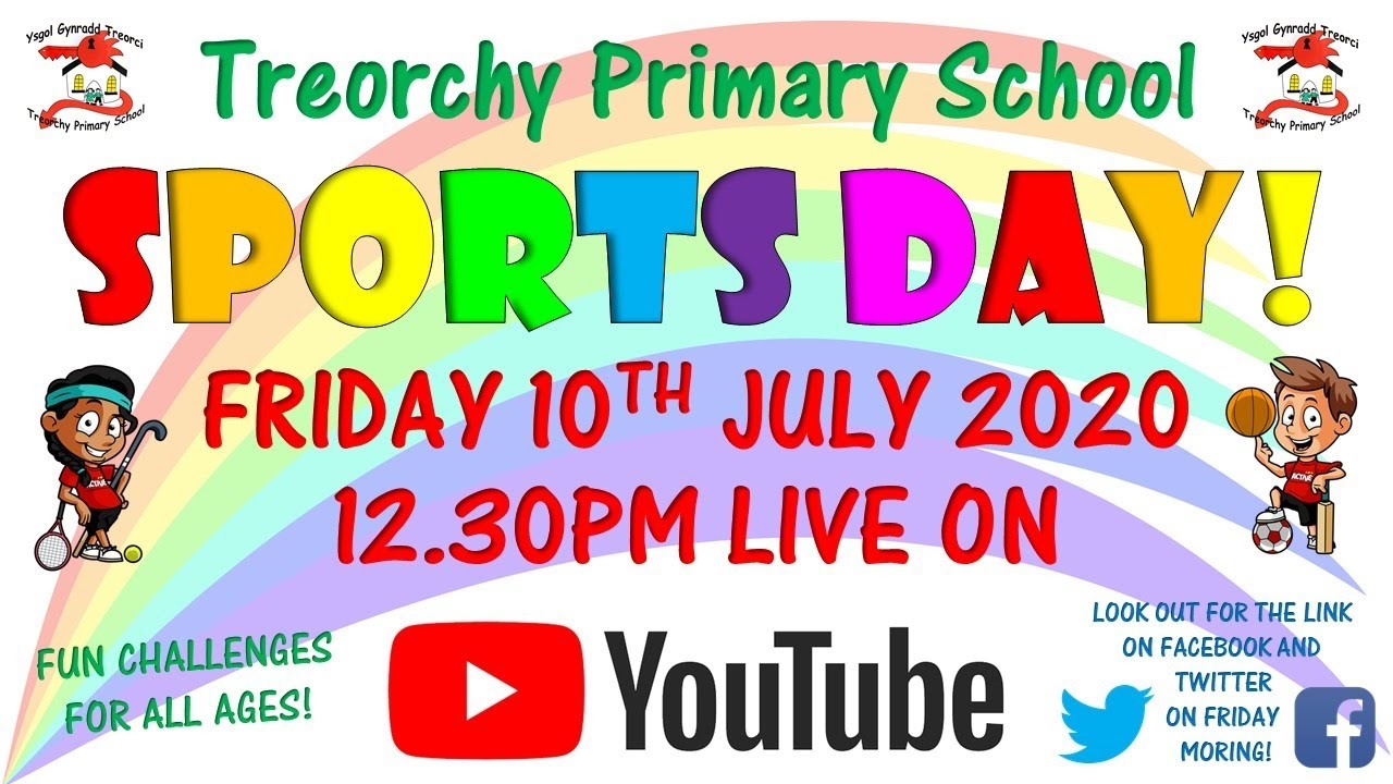 TREORCHY PRIMARY SCHOOL SPORTS DAY 2020