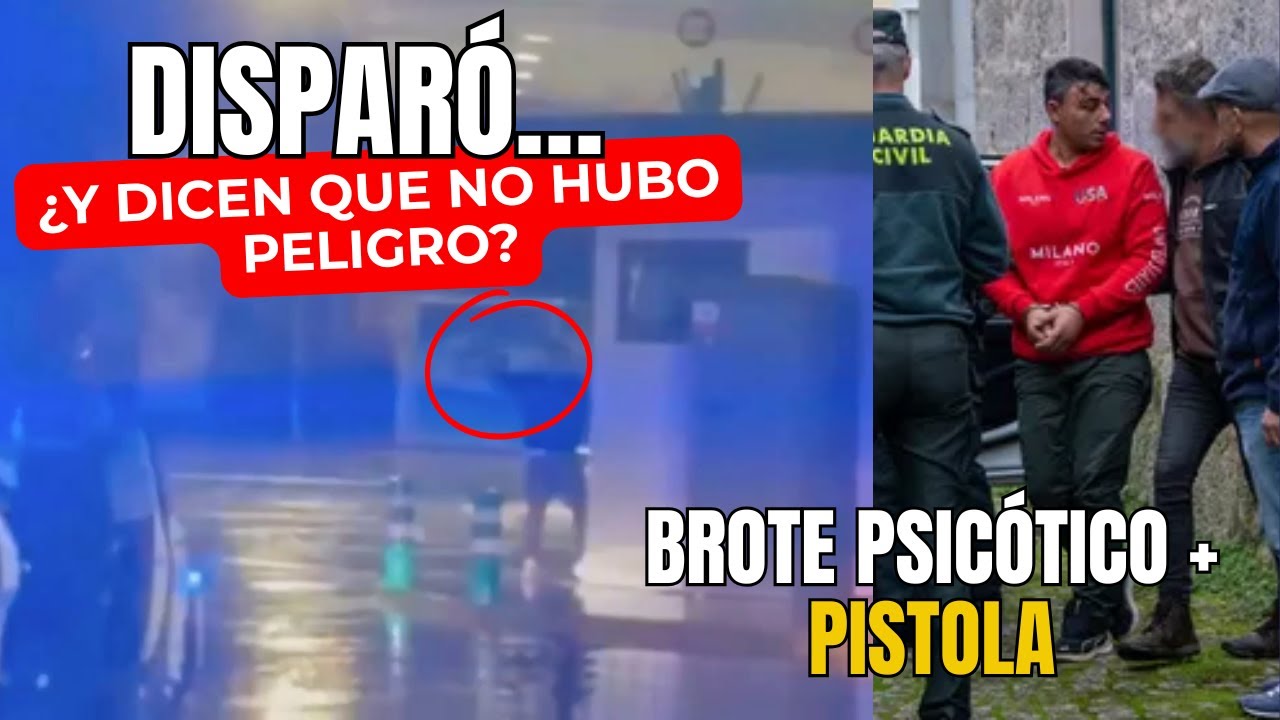 Gasolinera, ARMA DE FUEGO y un DISPARO: la prensa dice QUE NO HUBO RIESGO