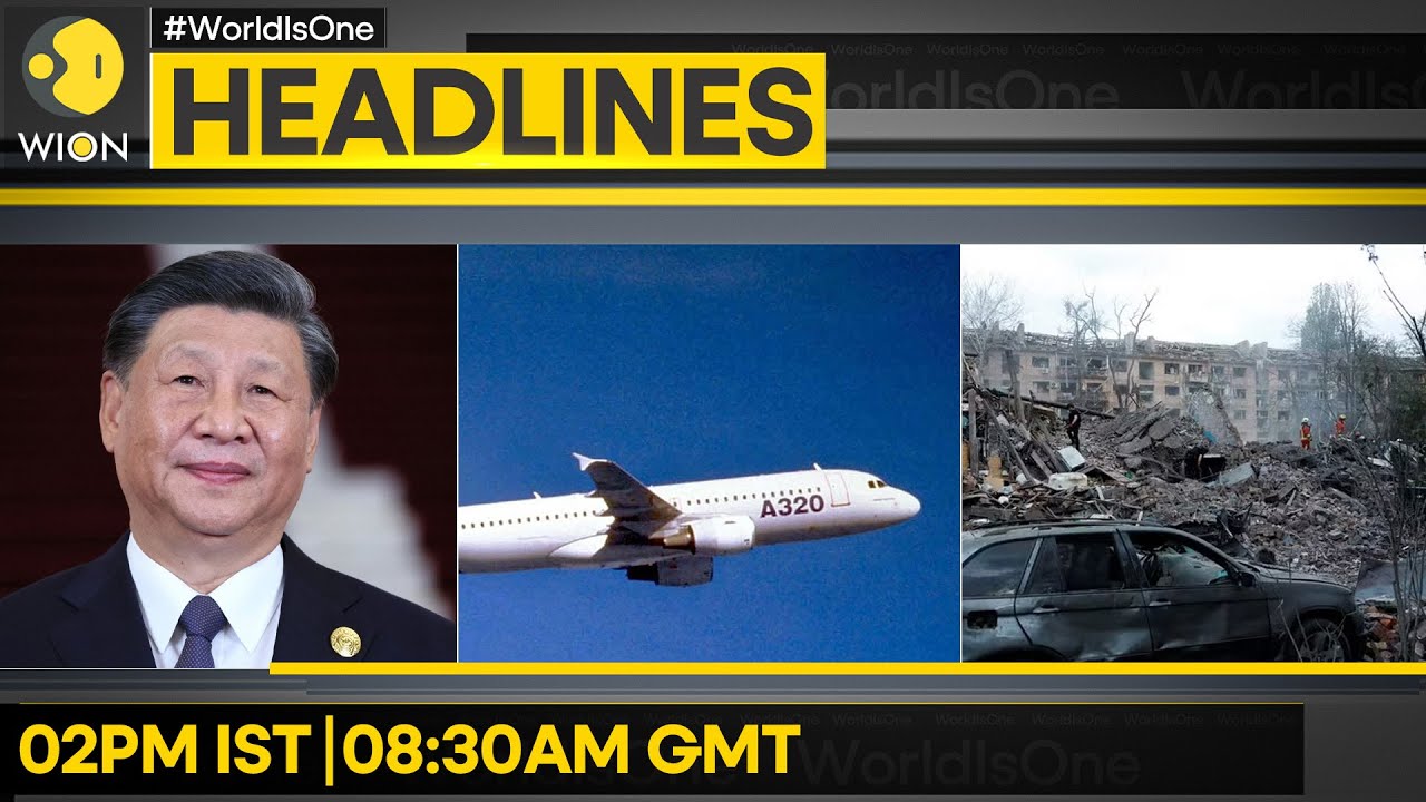 Airlines Ground Flights After Airbus Alert | Kyiv Hit by Russian Strike, 2 Dead | WION HEADLINES