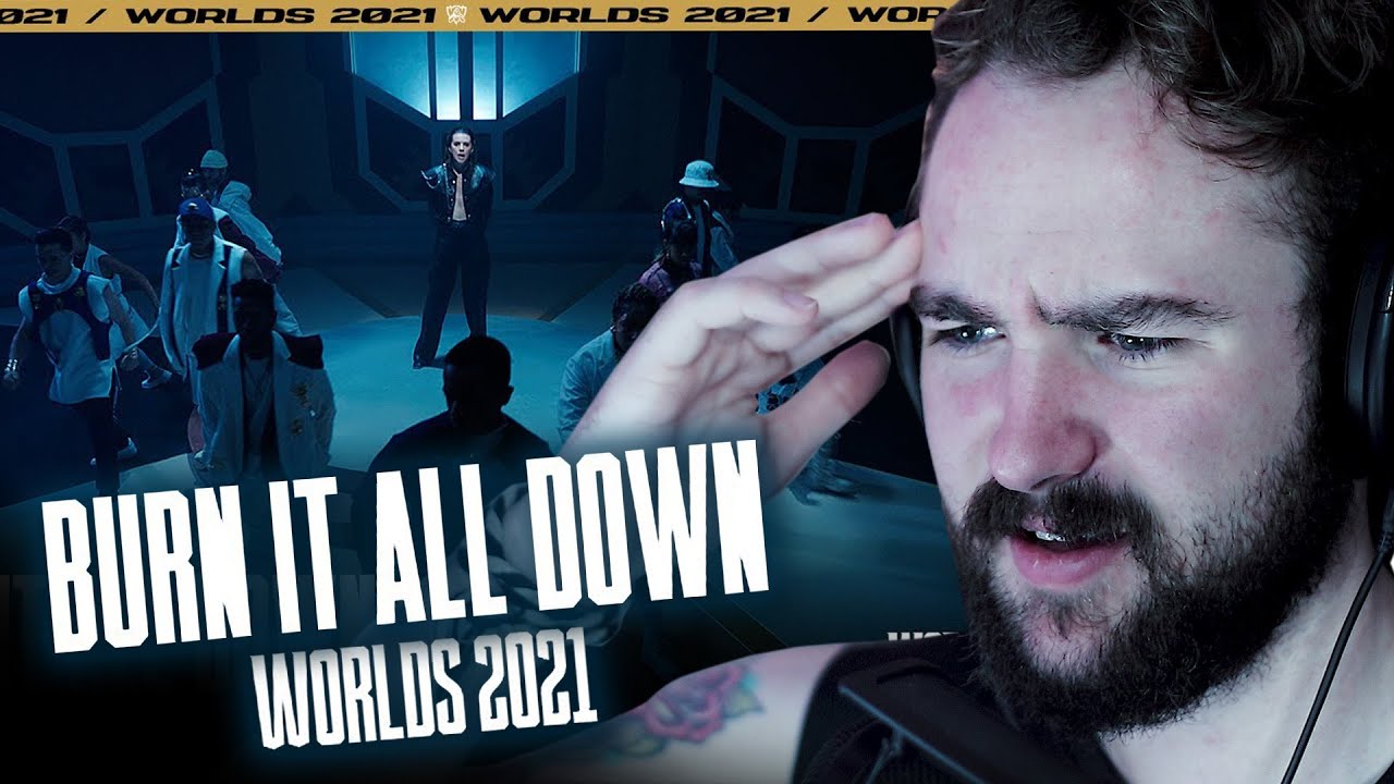BURN IT ALL DOWN (ft.PVRIS) | PERFORMANCE REACTION! | Worlds 2021 - LEAGUE OF LEGENDS