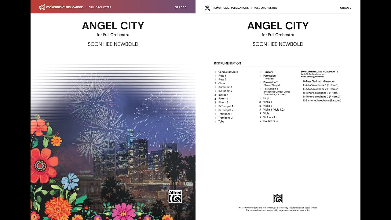 Angel City (Full Orchestra), by Soon Hee Newbold – Score & Sound