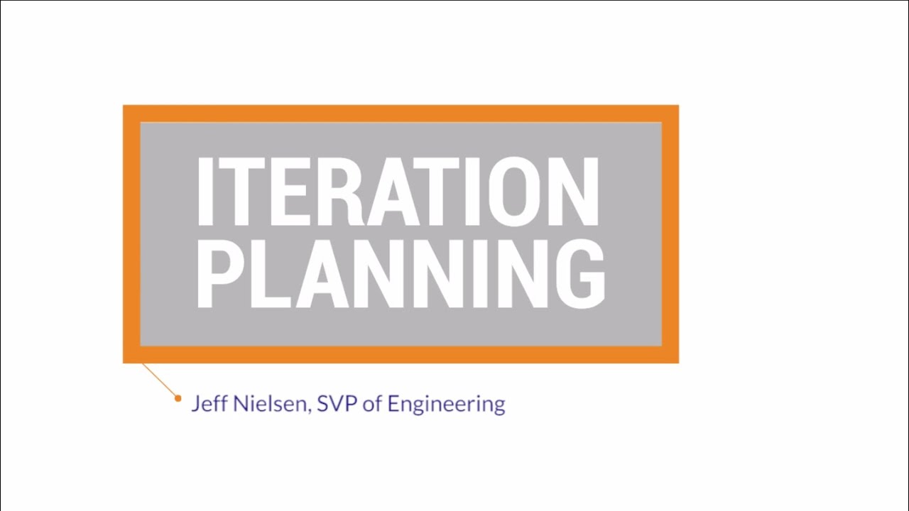 Agile Best Practices: Iteration Planning