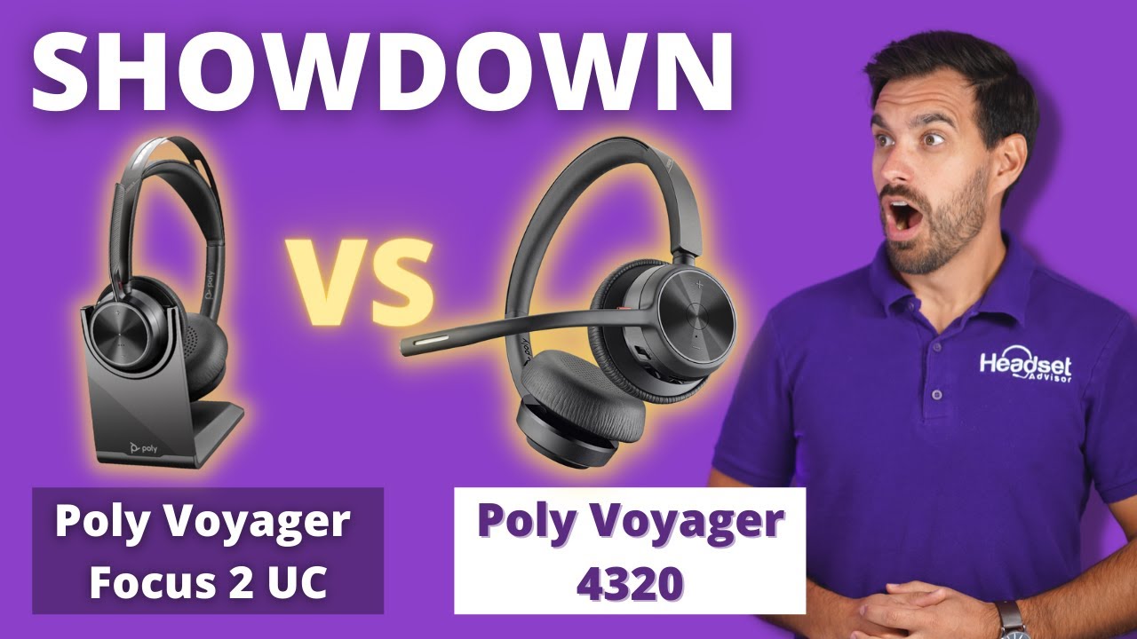 СРАЖЕНИЕ Poly Voyager Focus 2 против Poly Voyager 4320! ТЕСТ МИКРОФОНА В РЕЖИМЕ РЕАЛЬНОГО ВРЕМЕНИ!