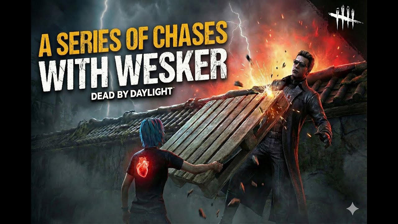 A Sries of Chases with Wesker | Dead by Daylight ( STREAM HIGHLIGHTS #1) #dbd
