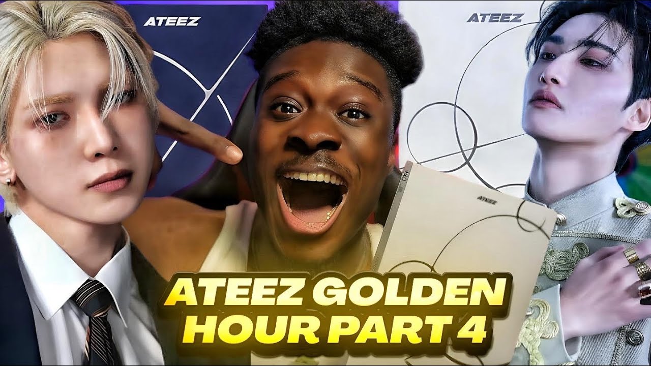 UNBOXING MY FIRST EVER ATEEZ ALBUM/ GOLDEN HOUR PART.4 