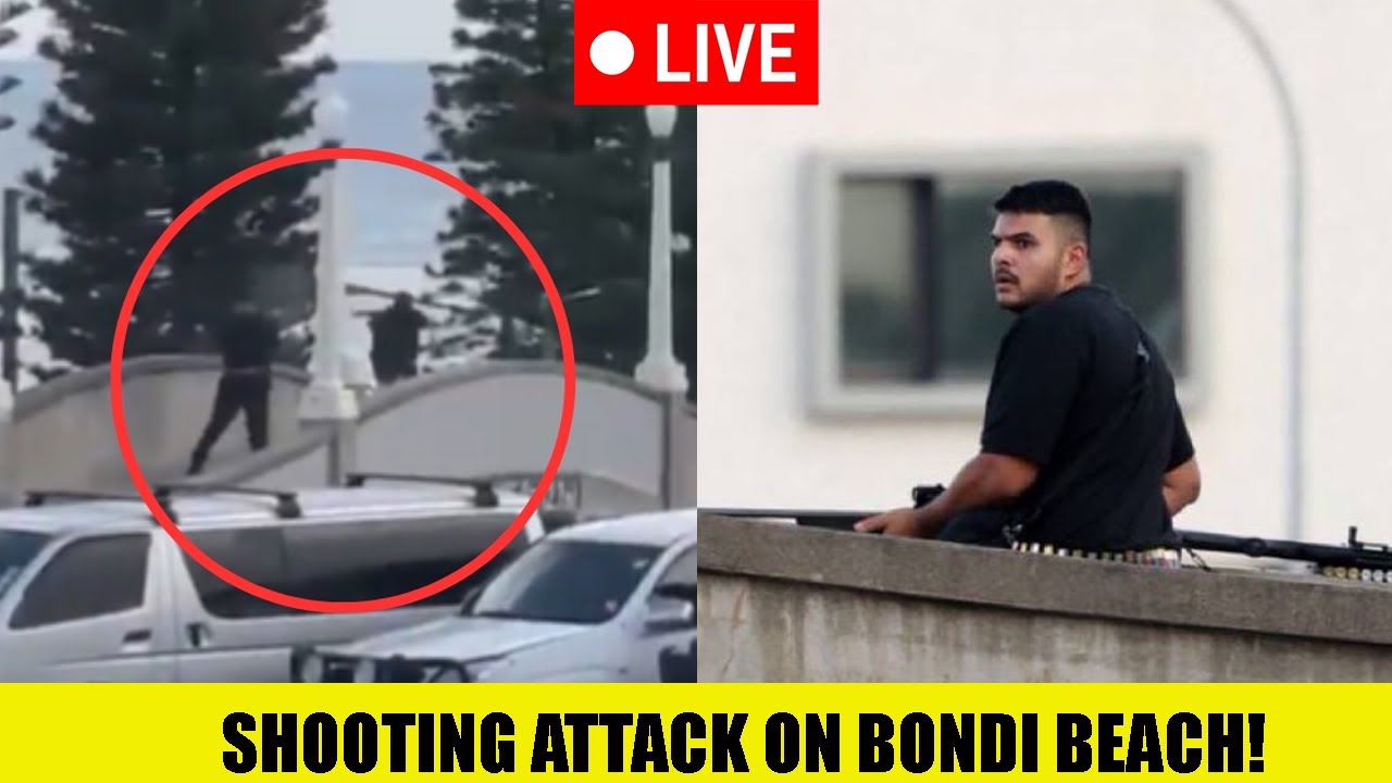 🚨BREAKING: MASS Shooting Attack On Bondi Beach!