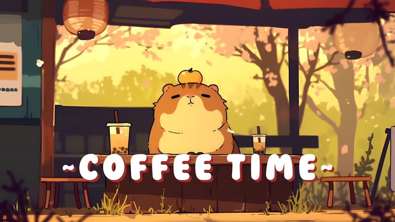 Capybara Music Corner - Lofi Hip Hop for Studying ~ Calm Energy ~ 🎵 💫