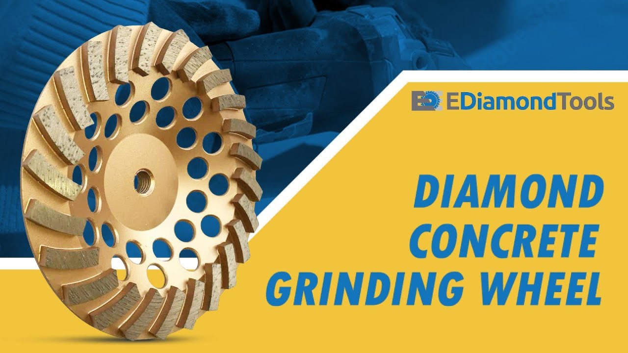 EDiamondTools Diamond Grinding Wheels for Concrete