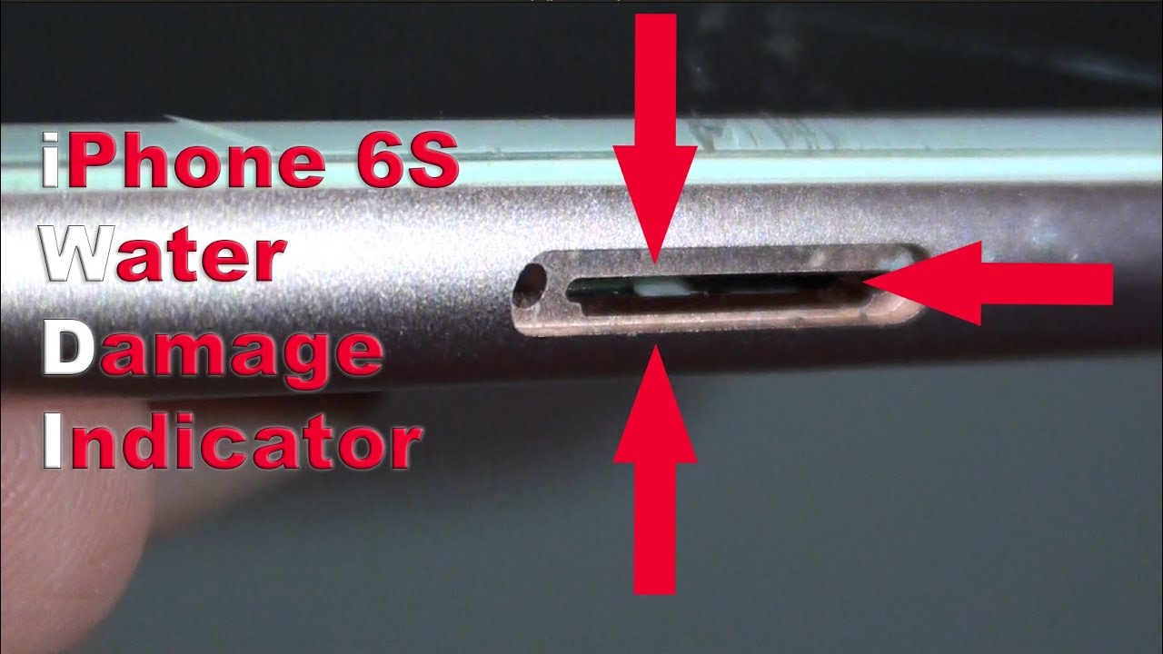 How to Tell If iPhone 6S is Water Damaged With Visual Inspection