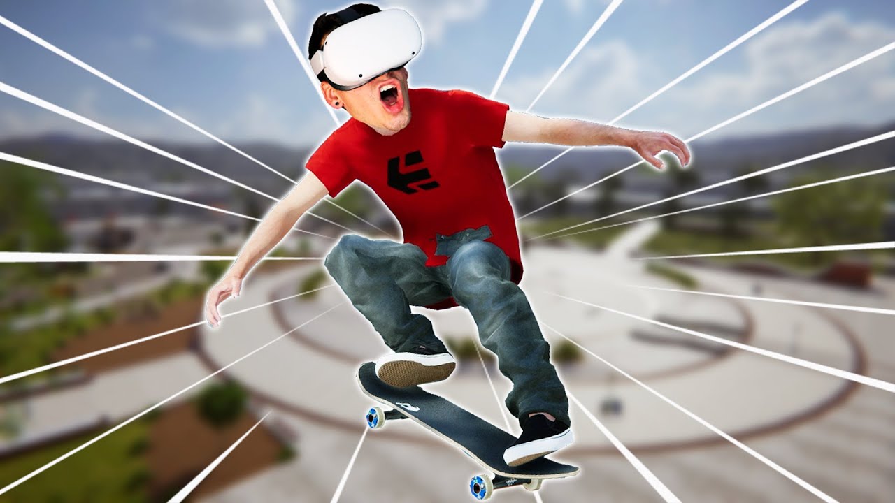Skateboarding In VR Is AMAZING! (VR Skater)