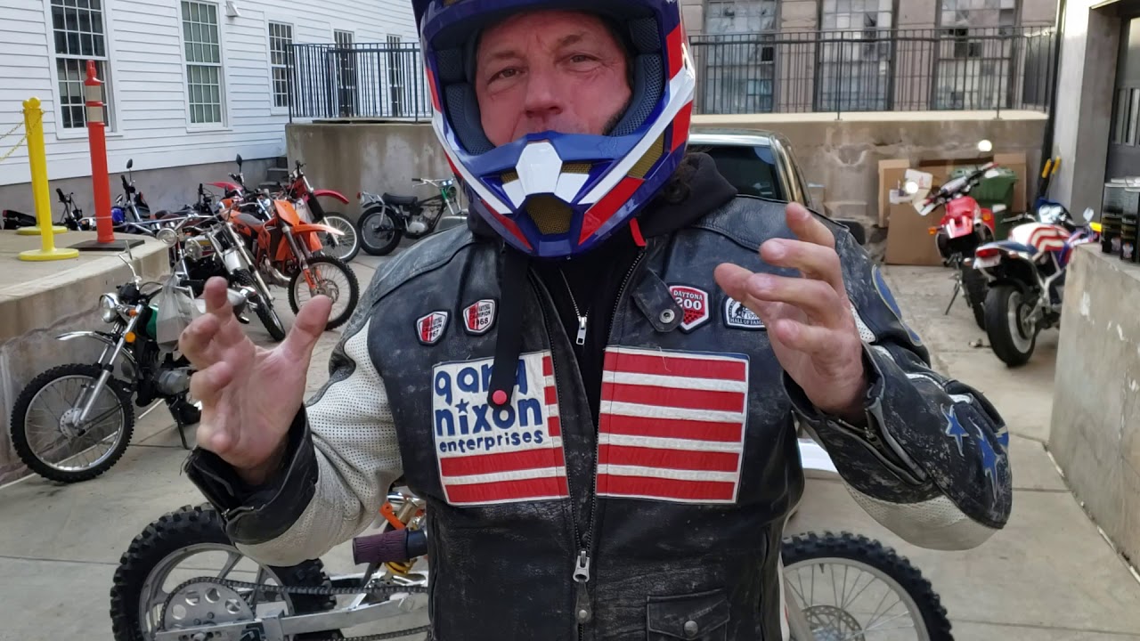 Harley DAVIDSON XR750 HILLCLIMBER HISTORY TALK VIDEO 1 OF 4