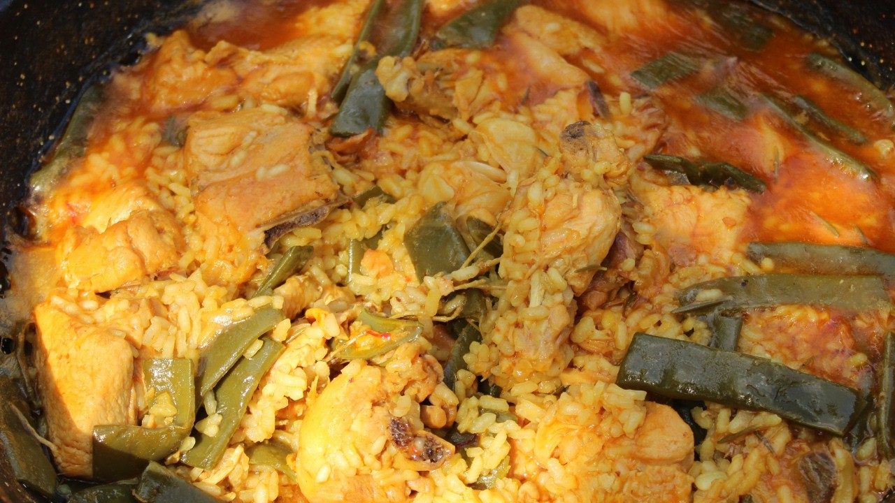 Arroz y pollo