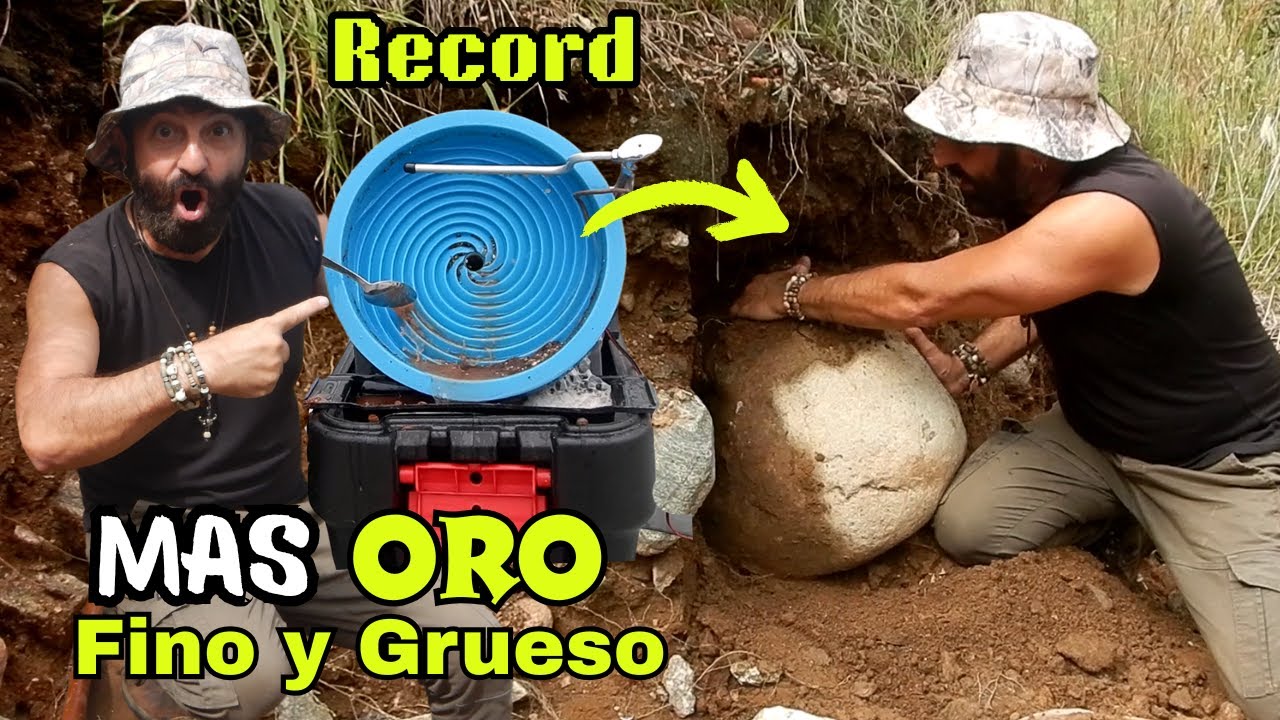 ''NO Creeras el ORO que SALE '' USANDO esta MAQUINA: The Ultimate Gold Prospecting