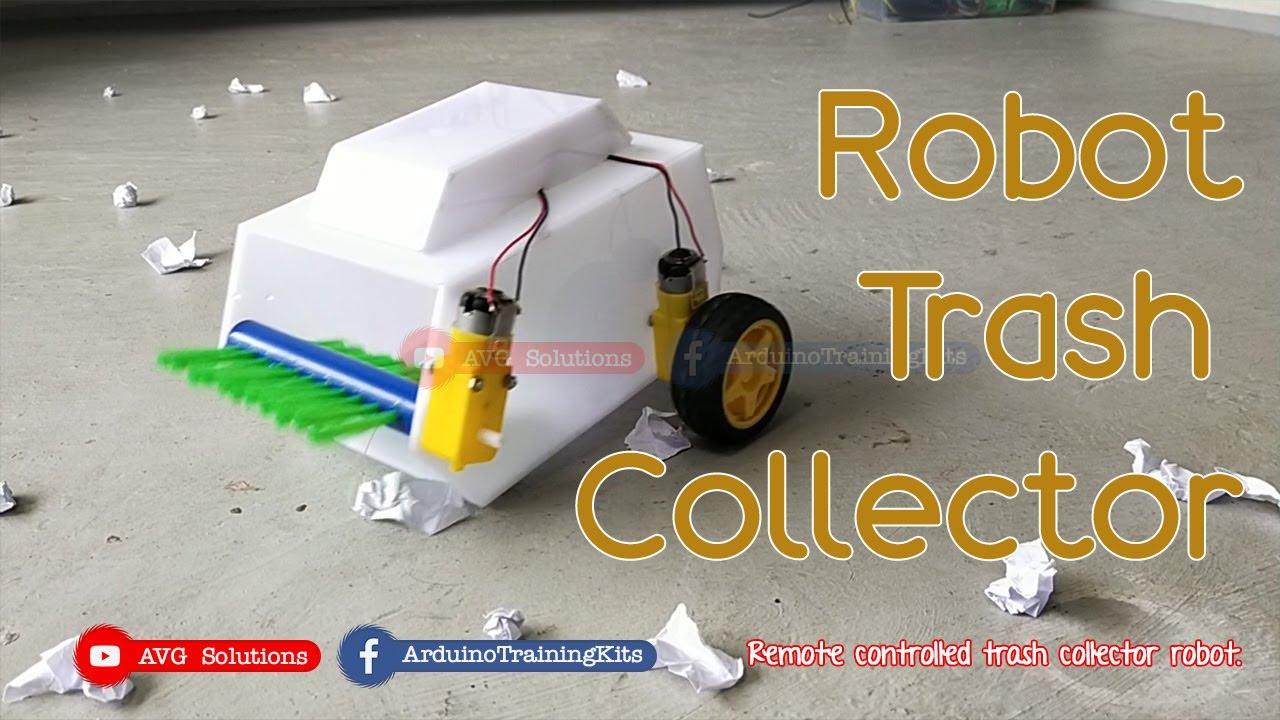 Mini Robot Trash Collector