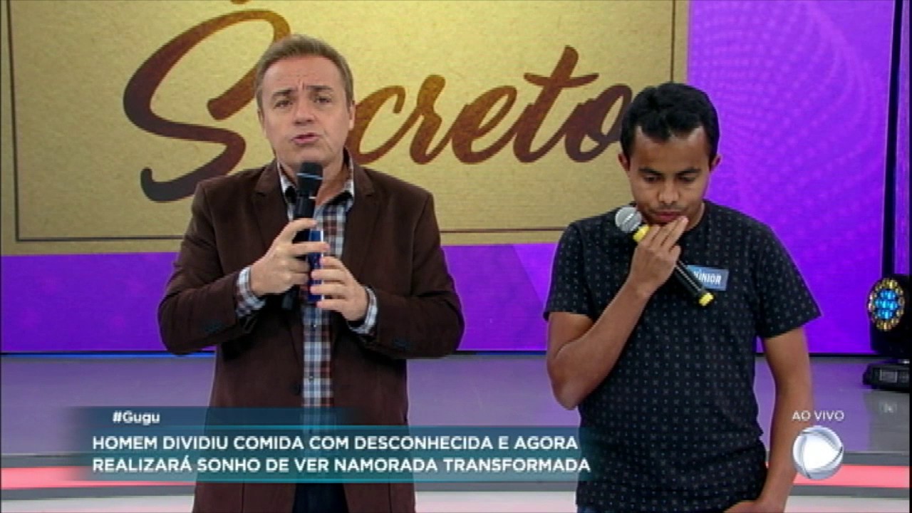 Gugu realiza sonho do homem que teve ato de bondade surpreendente