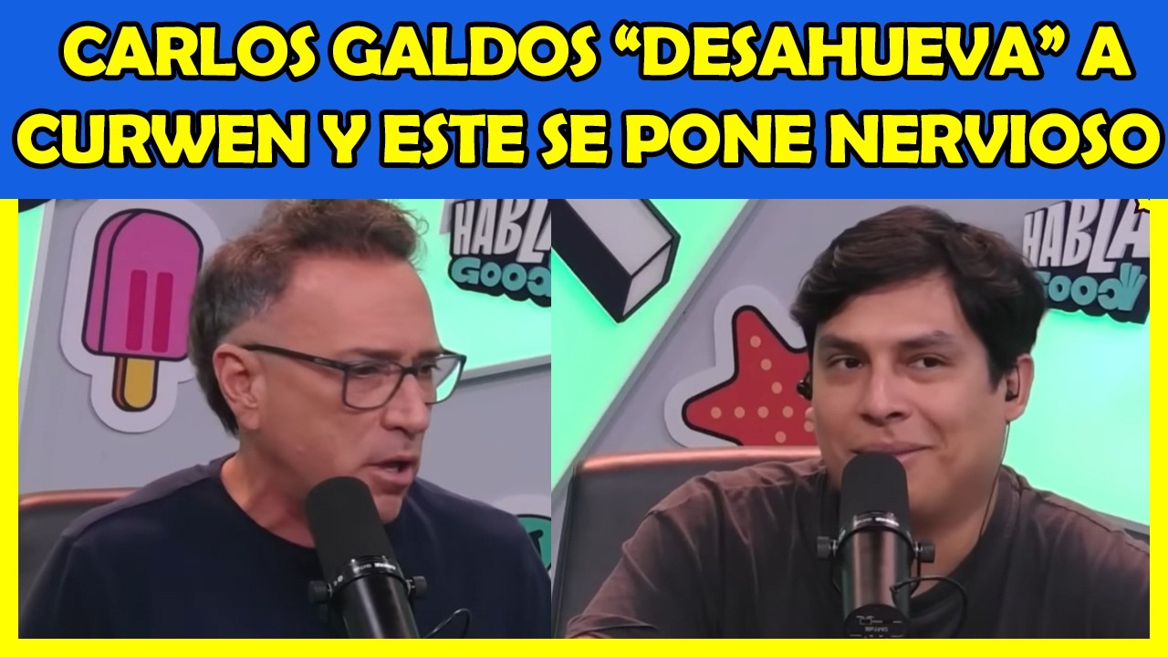 CARLOS GALDOS pone NERVIOSO A CURWEN con PREGUNTA SOBRE SU BODA