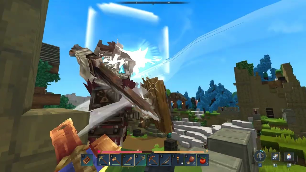 Hytale #7 Kleines Dorf entdeckt 🏘️⚔️ | Viele Kämpfe