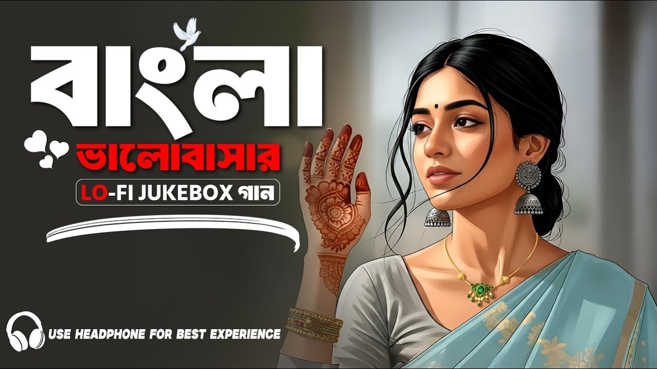 বাংলা ভালোবাসার Lo-Fi Jukebox | Heart-Touching Bangla Romantic Songs | Relaxing Background Music