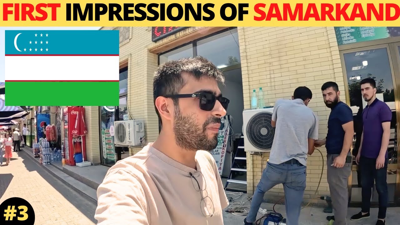 FIRST Impressions of Samarkand I INDIAN FOOD in Uzbekistan 🇺🇿