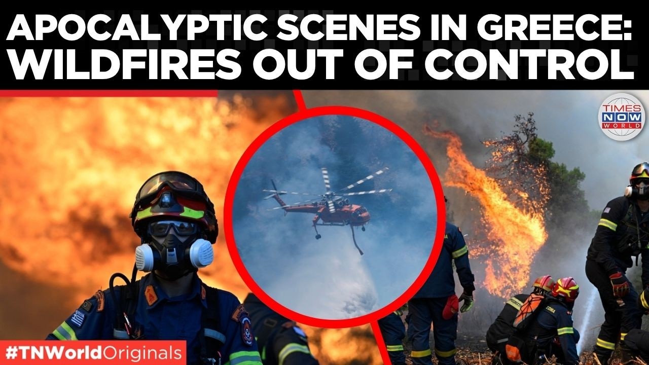 ATHENS INFERNO: Greece Wildfire Spirals Out Of Control, Swallows Entire Communities