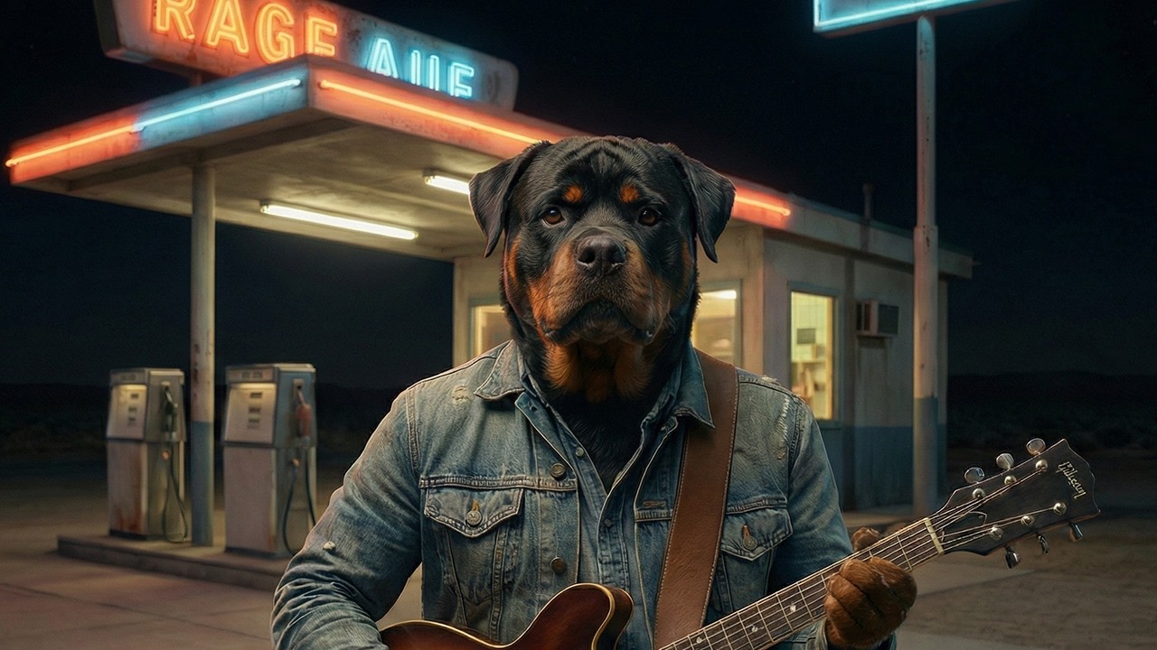 Highway Gas Station Blues — Midnight Stop
