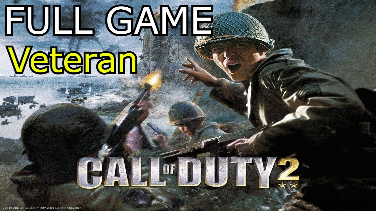 Call of Duty 2 Full Gameplay Walkthrough on Veteran No Commentary