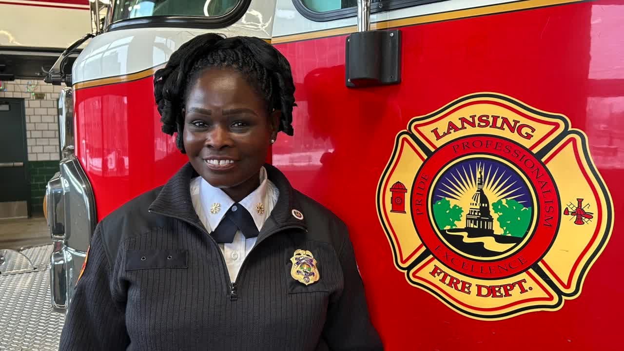 'I am proof that women can do it' Meet Lansing's new assistant fire chief Carrie Edwards-Clemons