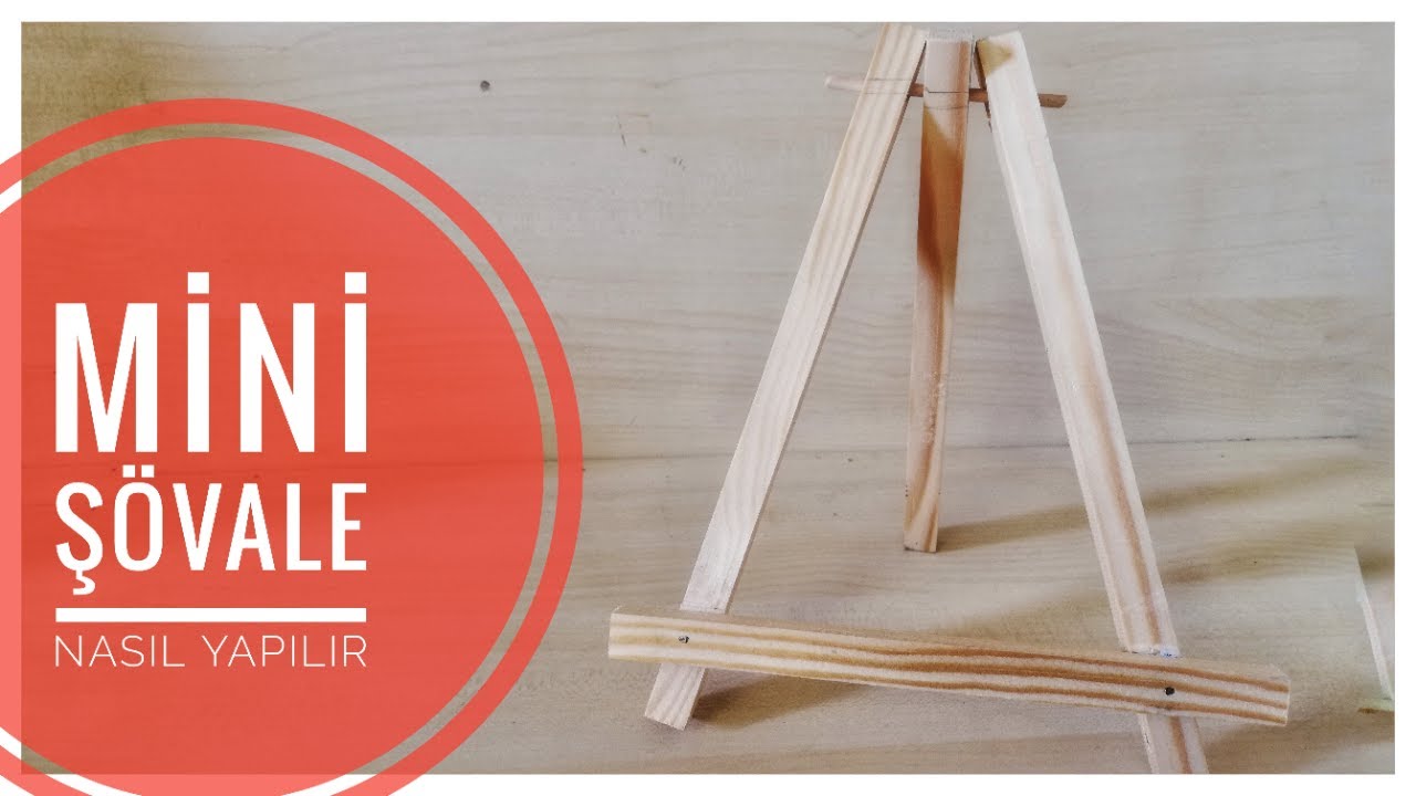 MİNİ ŞÖVALE NASIL YAPILIR .  ( ESERİNİZİ SERGİLEMEK İÇİN )
