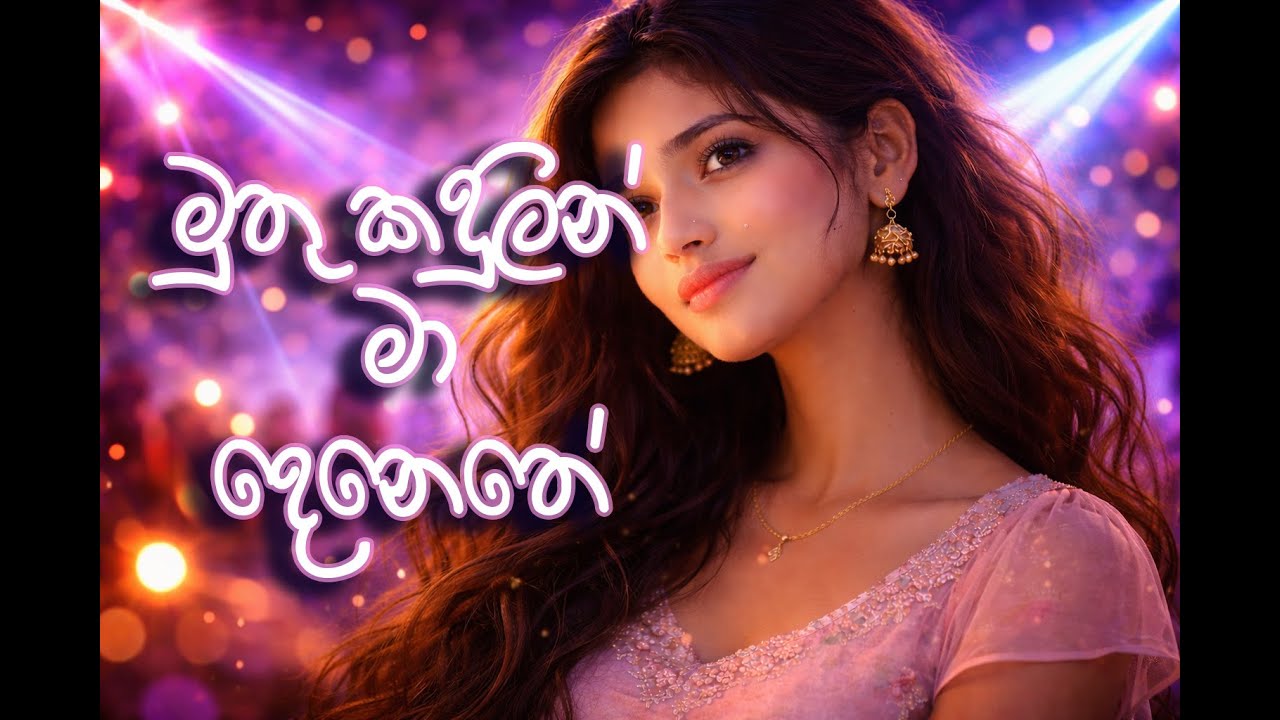 මුතු කදුළින් මා දෙනෙතේ | EDM Dance Remix | Female Cover | Sinhala AI Music