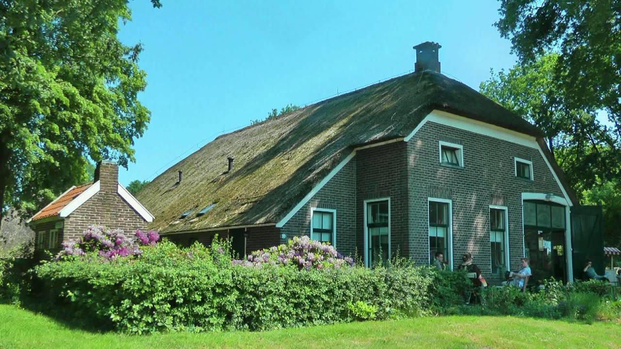 NETHERLANDS village of Orvelte, Drenthe (hd-video)