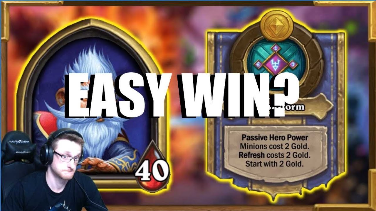 EASY WIN? [Gaara] - Hearthstone Battlegrounds