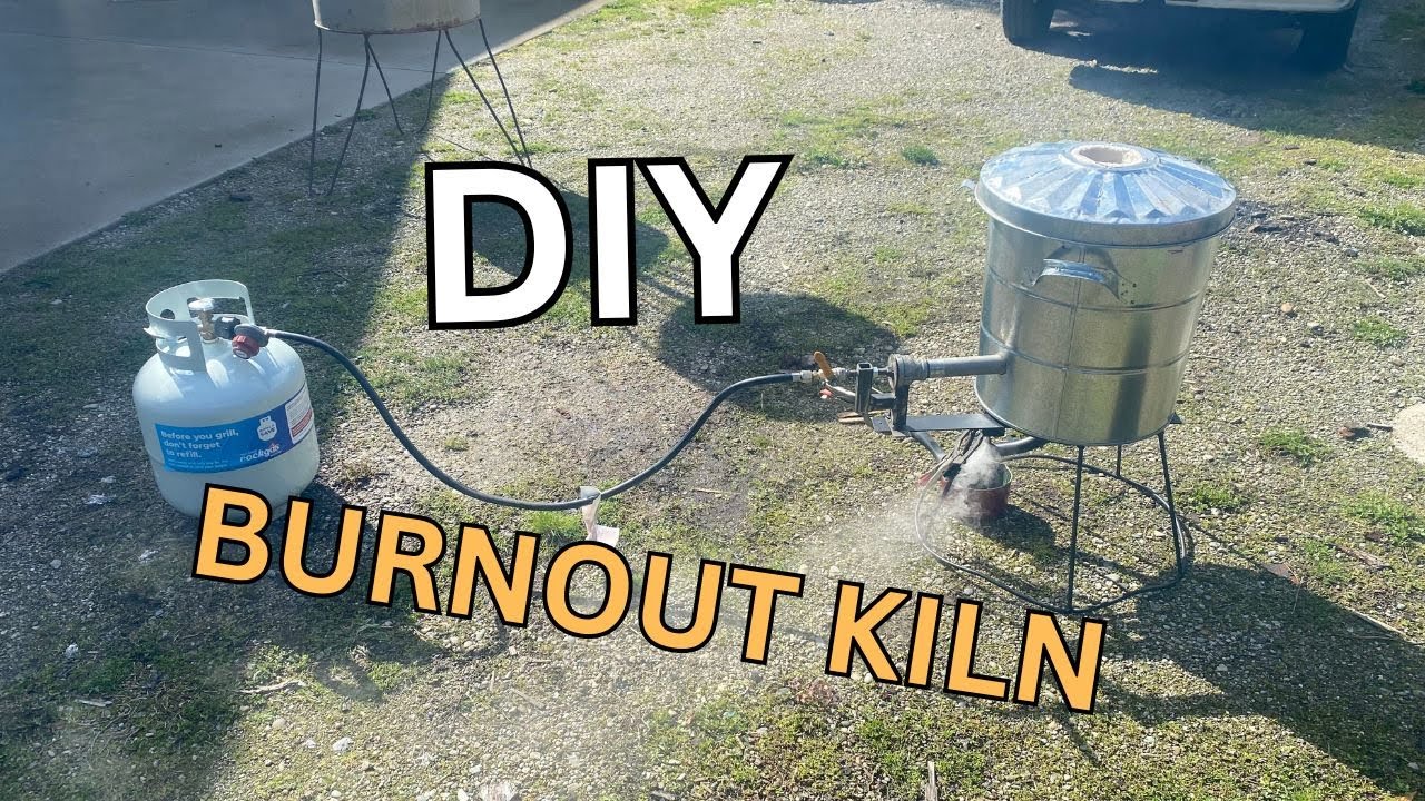 DIY Burnout Kiln for lost wax casting.