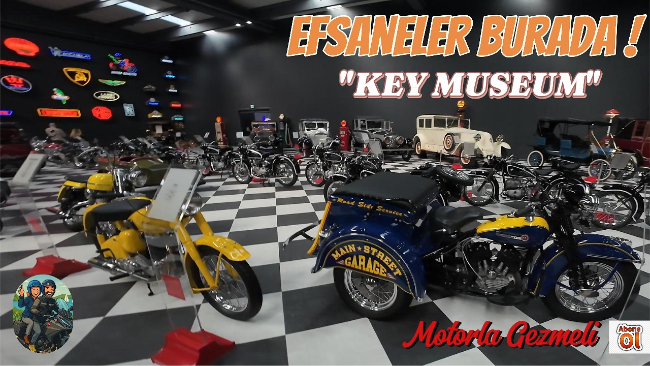 Motorla Gezmeli KEY Museum'da